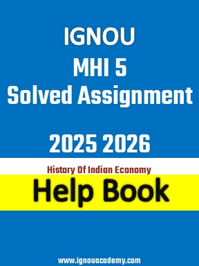 IGNOU MHI 5 Solved Assignment 2025 2026